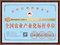 全国农业产业标杆企业